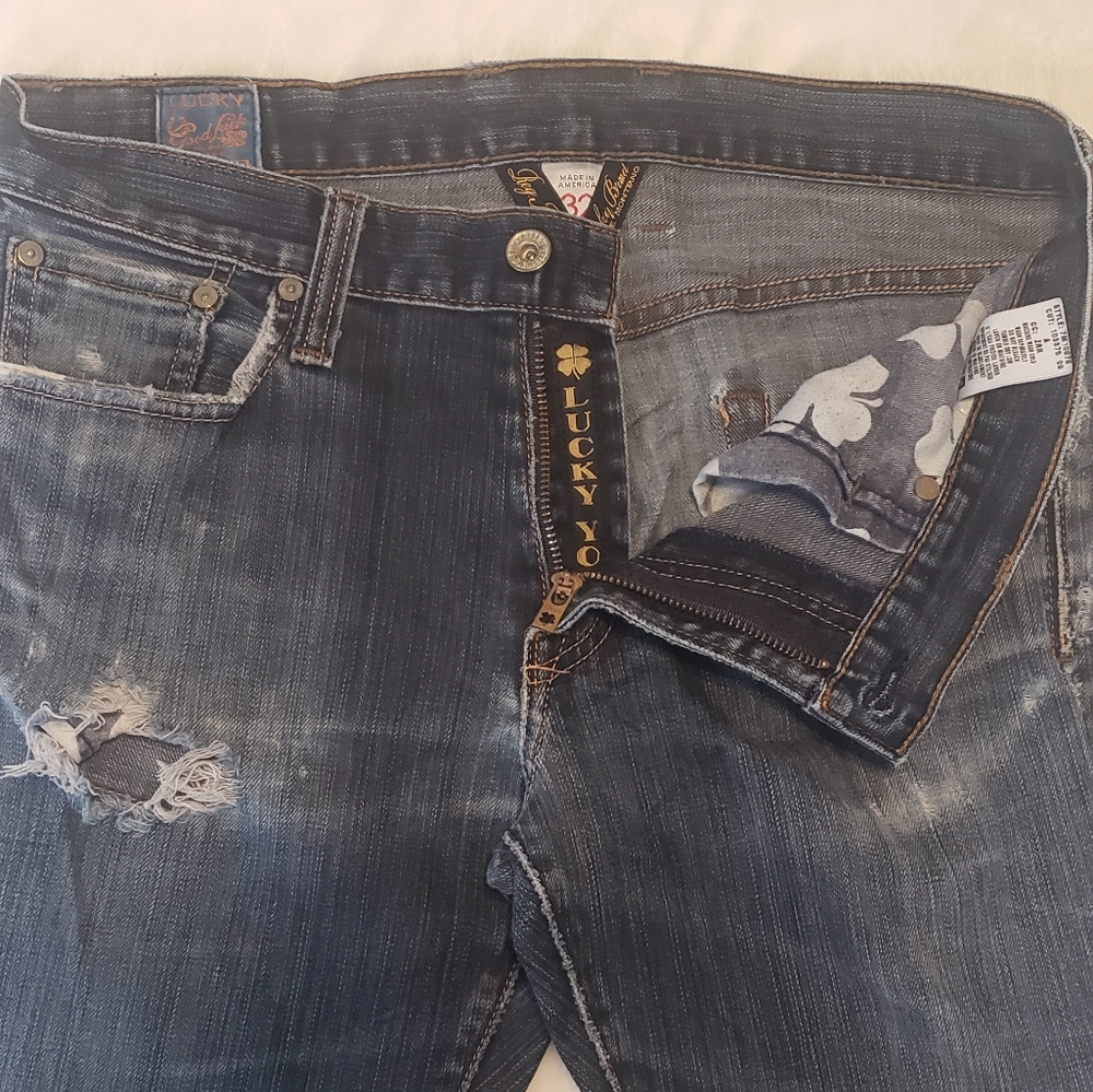 Mens Lucky Jeans